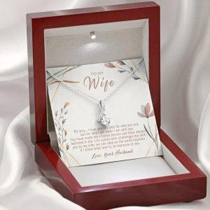 Gift For Wife To My Wife Necklace Wedding Anniversary Birthday Valentines 2 il 1140xN.3958672660 5lpj 600x600 1